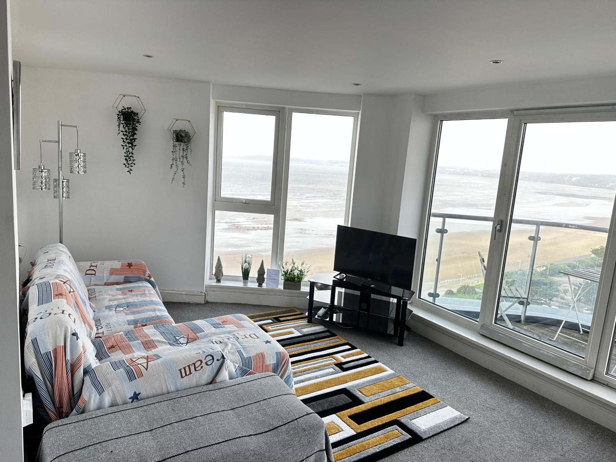 Stunning Ocean & City View Apt Swansea Esterno foto